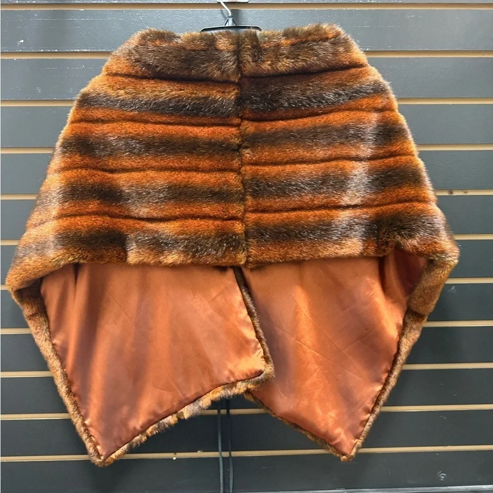 Gina G NYC Faux Fur Wrap / Stole – One Size